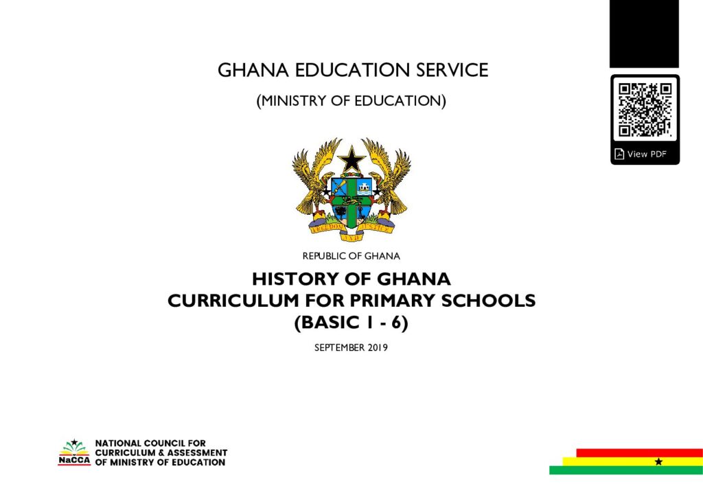thumbnail of HISTORY OF GHANA B1 – B6