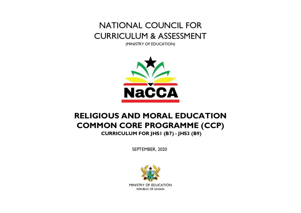 thumbnail of RELIGIOUS AND MORAL EDUCATION JHS1-JHS3