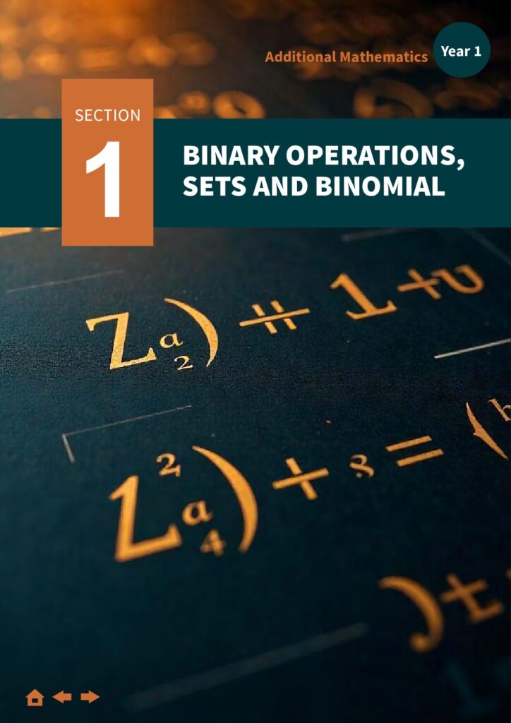 thumbnail of LM additional mathematics section 1 LV