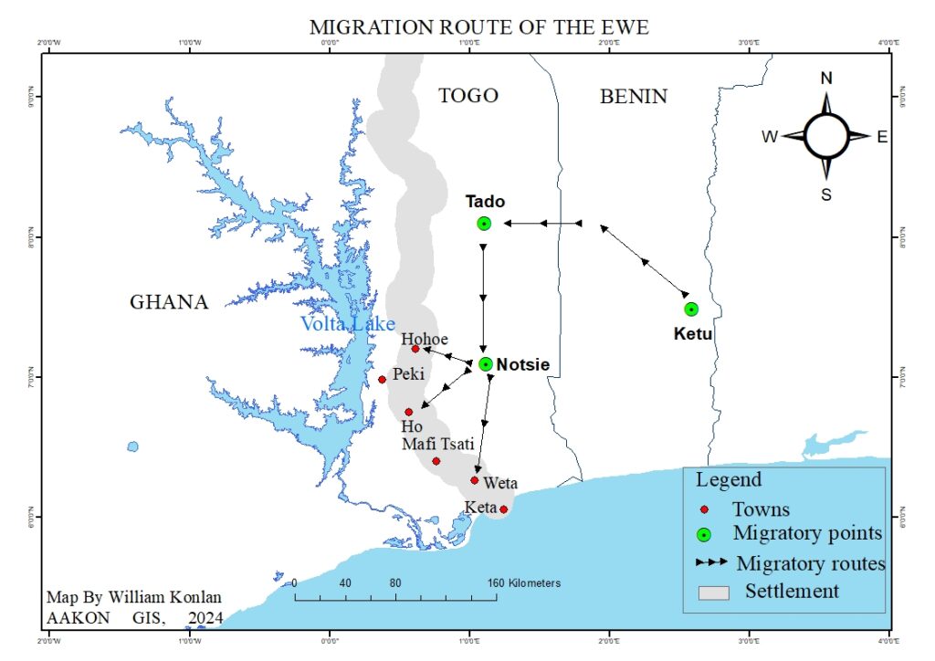 thumbnail of Migratory Route of the Ewe