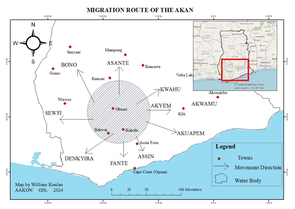 thumbnail of Movement of Akan Sub-Groups